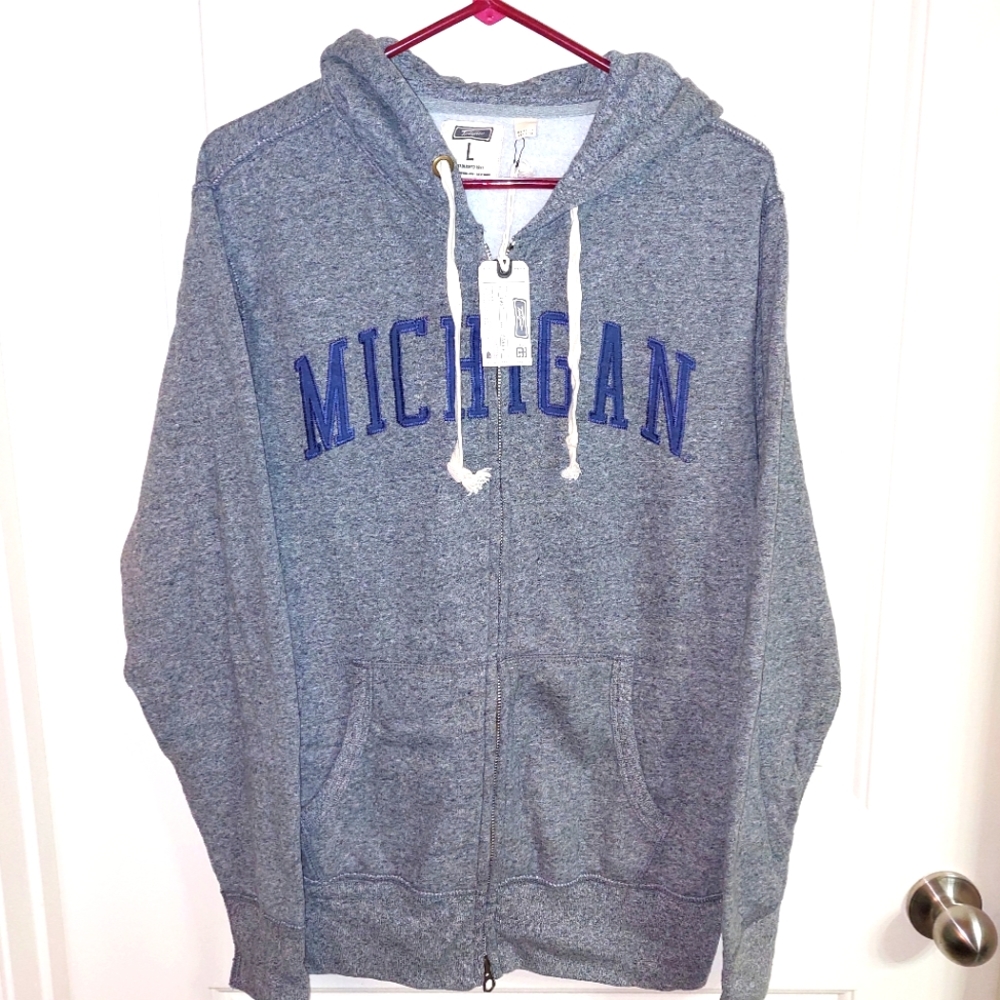 Men's TAILGATE Michigan Sweatshirt Hoodie - (L)